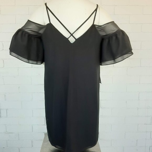 💣NWOT ALL SAINTS Ruffle Dress - Picture 7 of 11